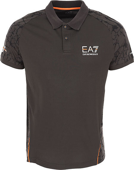 Mens Pro Graphic Tennis Polo Shirt