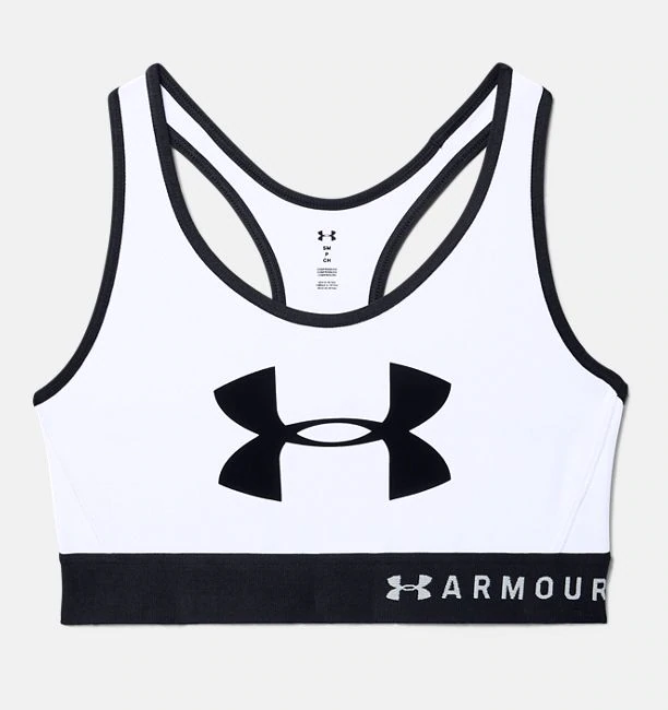 WOMEN`S ARMOURÂ® MID KEYHOLE GRAPHIC SPORTS BRA - Gosportcom
