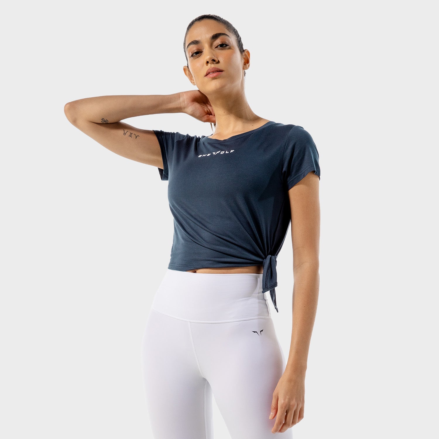 Womens She Wolf Crop Top