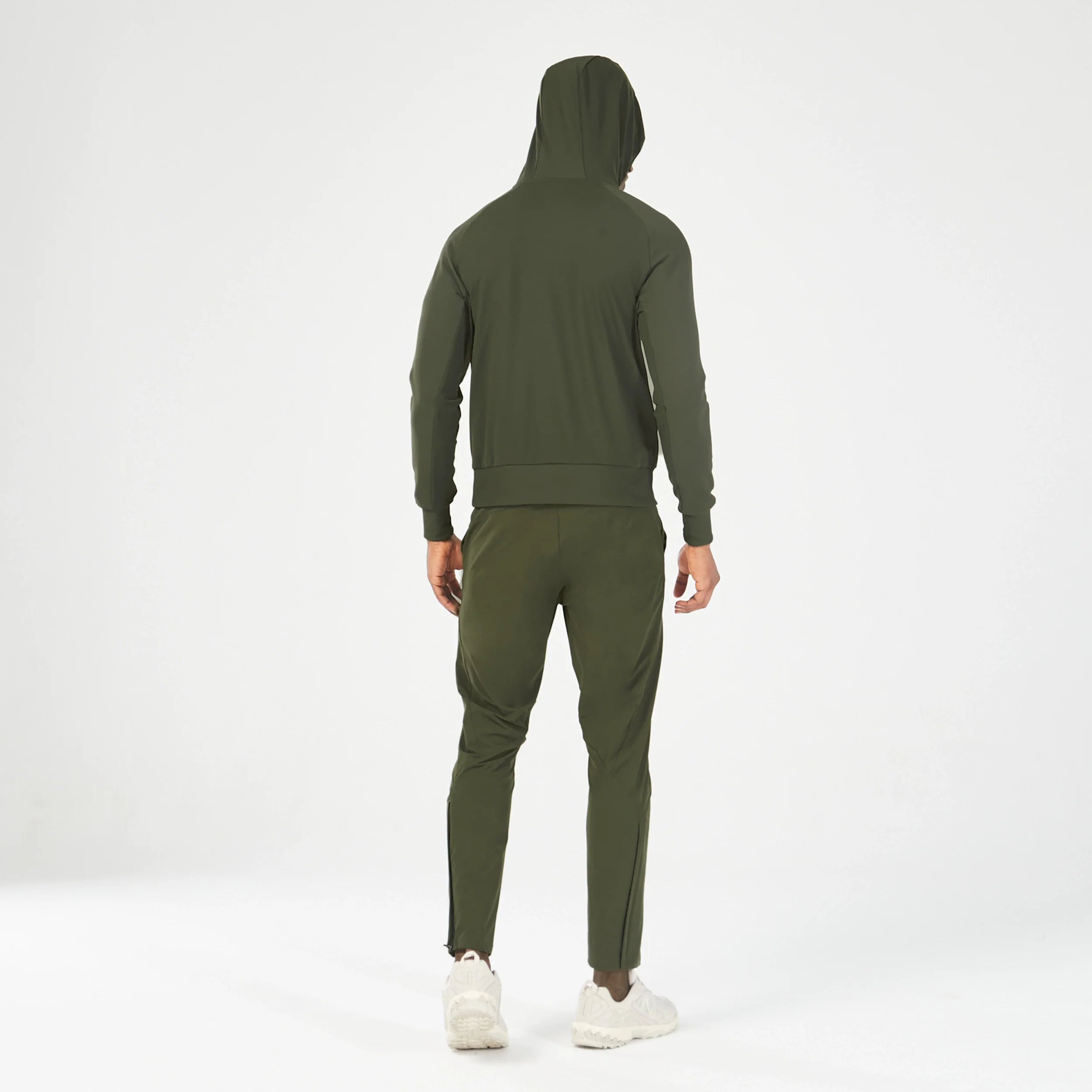 Mens Statement Ribbed Hoodie