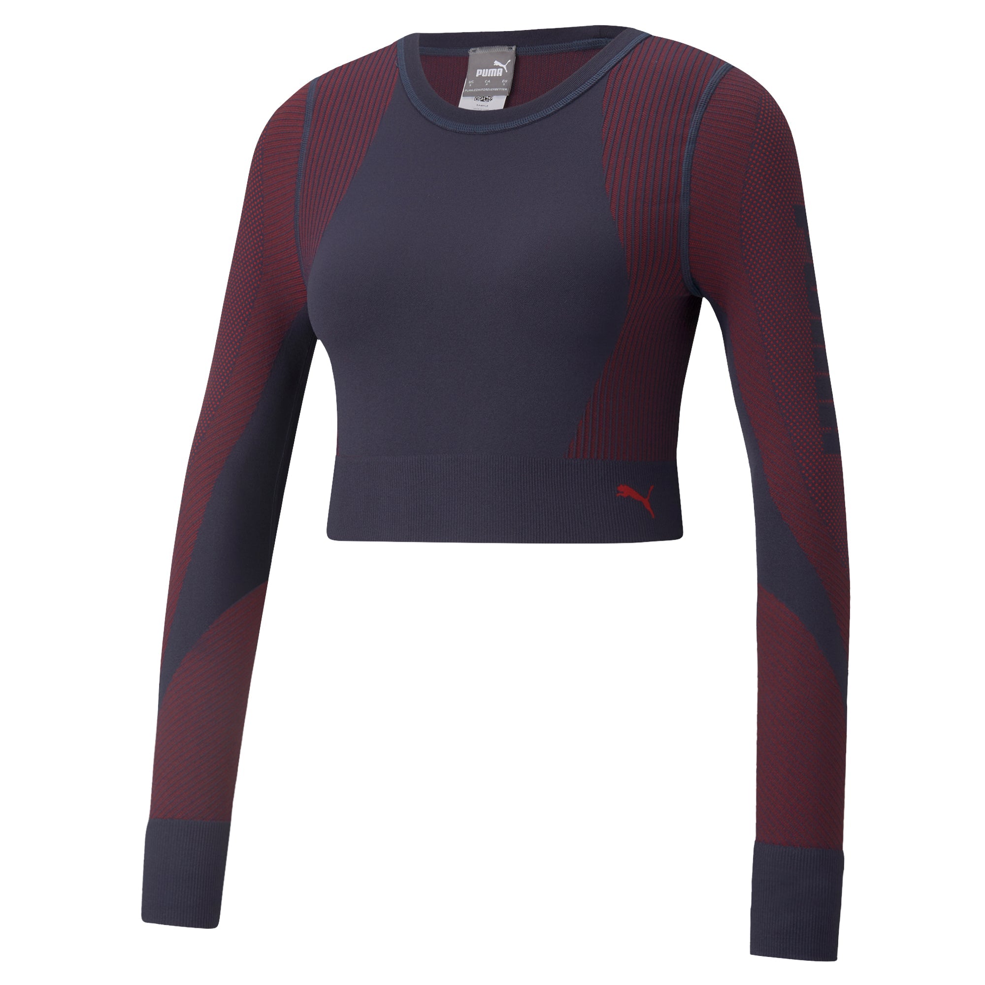 Womens Seamless Fitted Long Sleeve Top