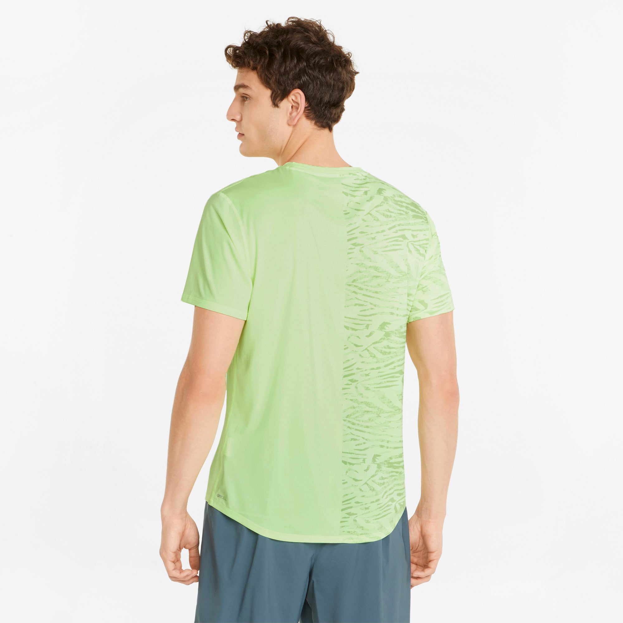 Mens Run Graphic Short Sleeve T-Shirt
