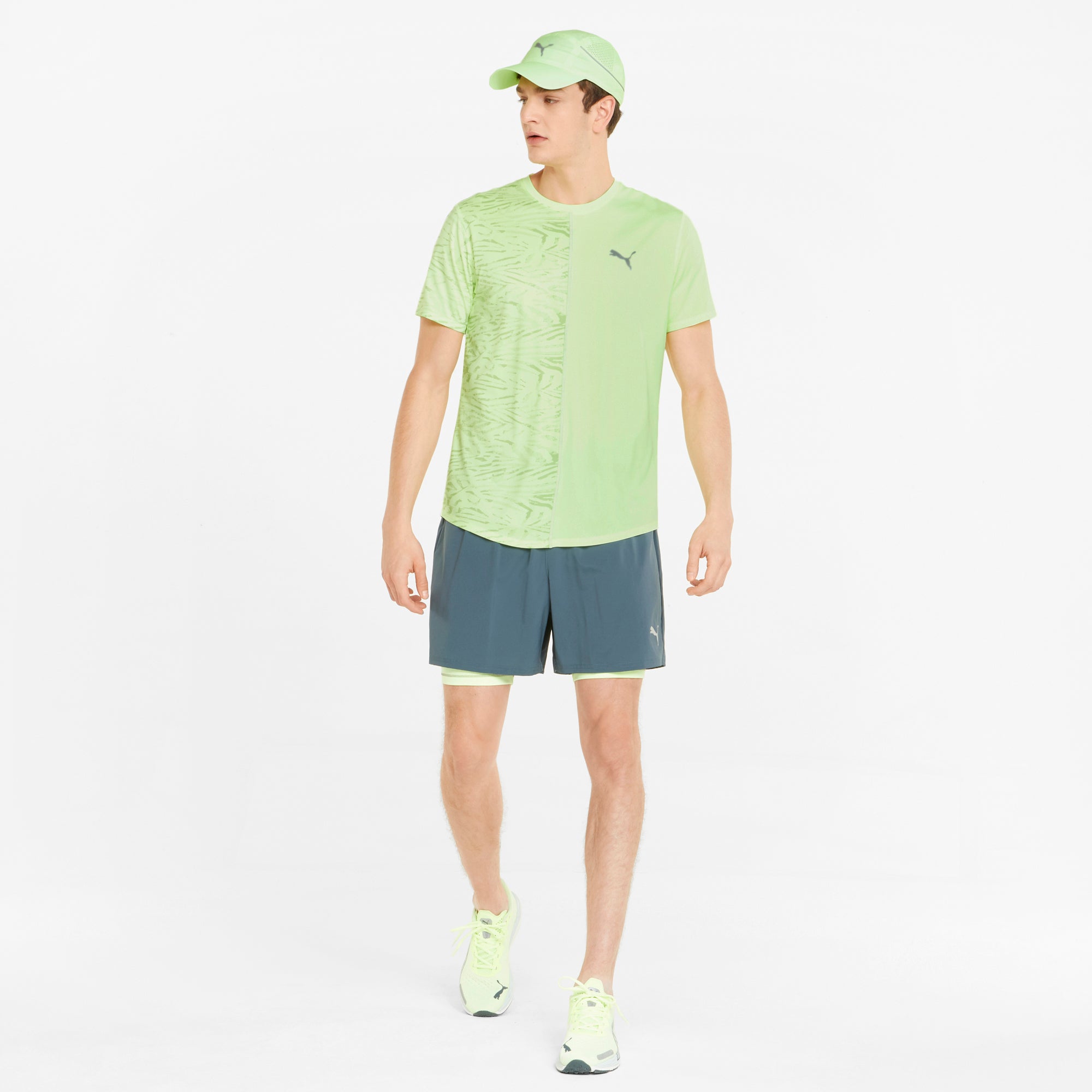 Mens Run Graphic Short Sleeve T-Shirt