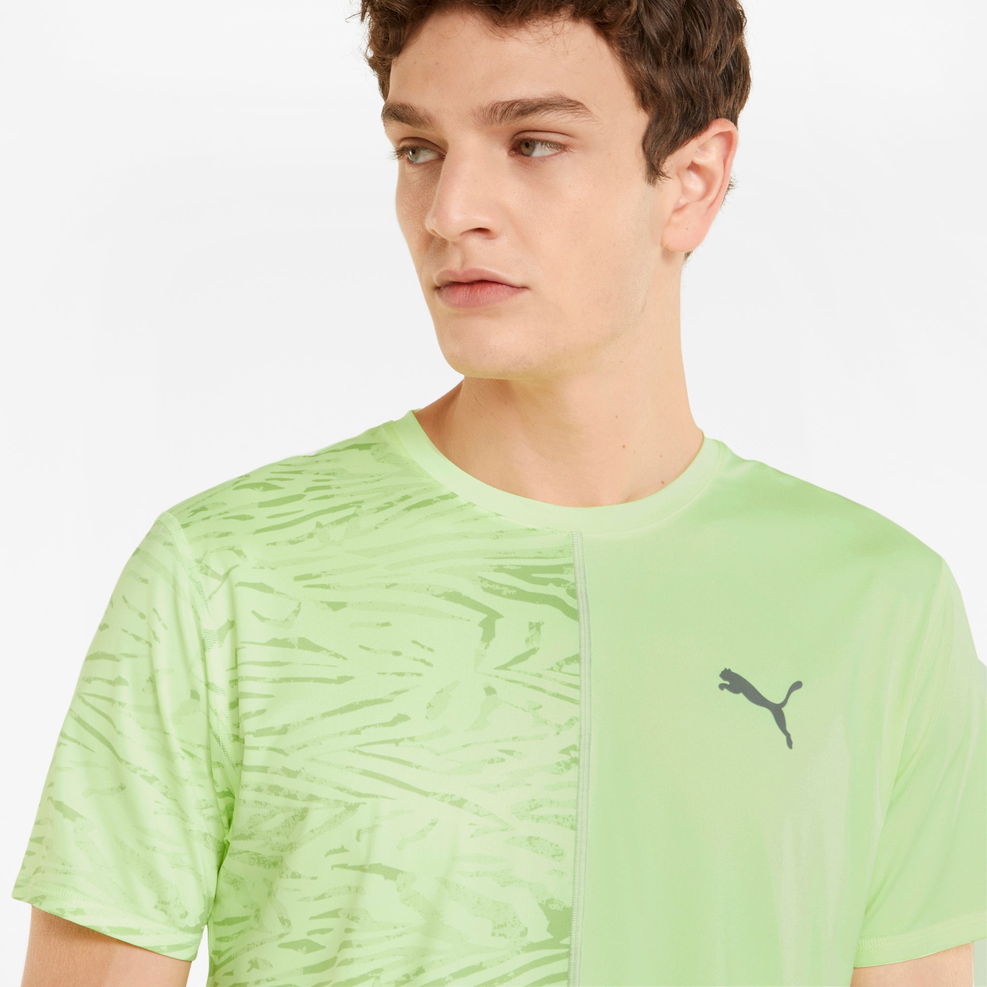 Mens Run Graphic Short Sleeve T-Shirt