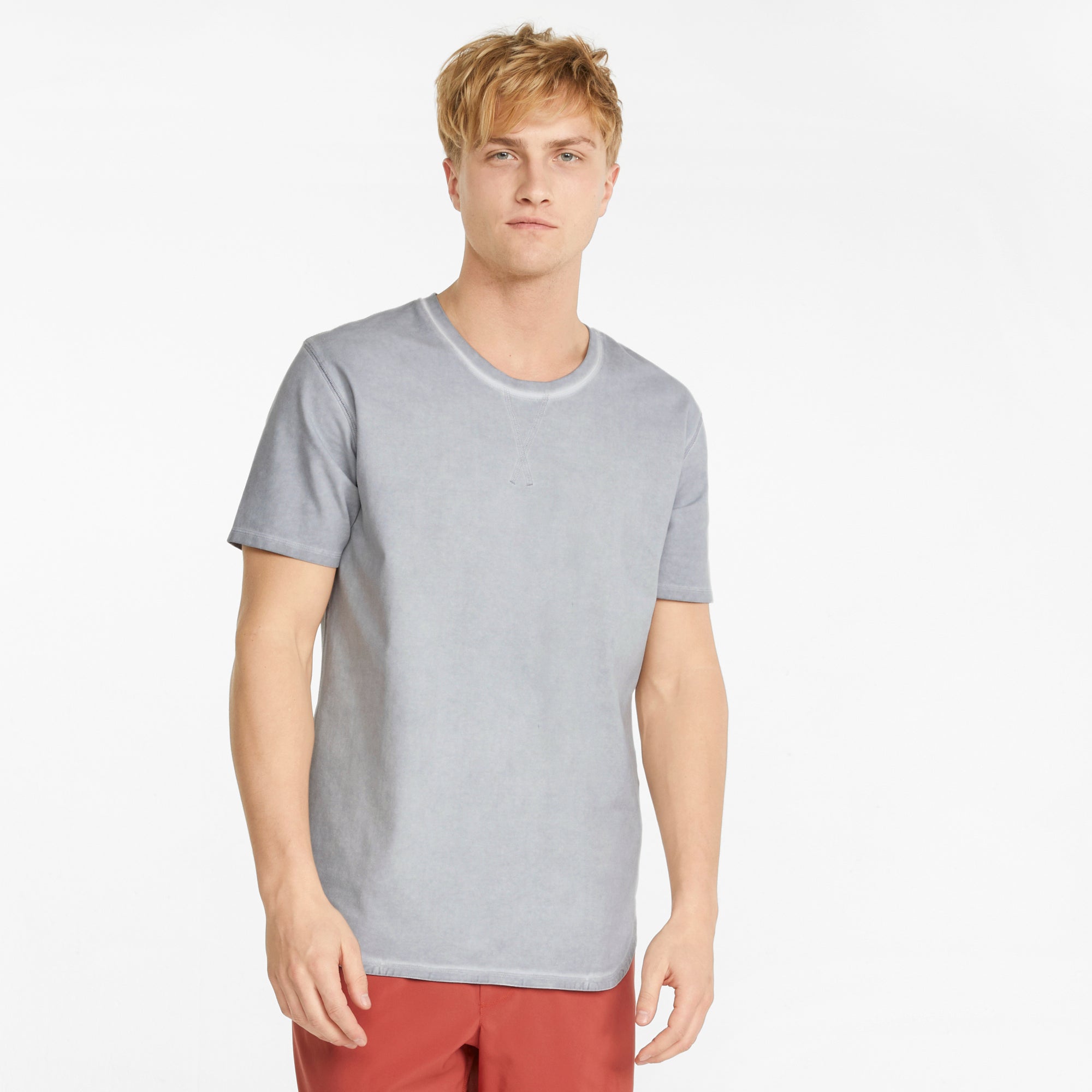 Mens Studio Wash Short Sleeve T-Shirt