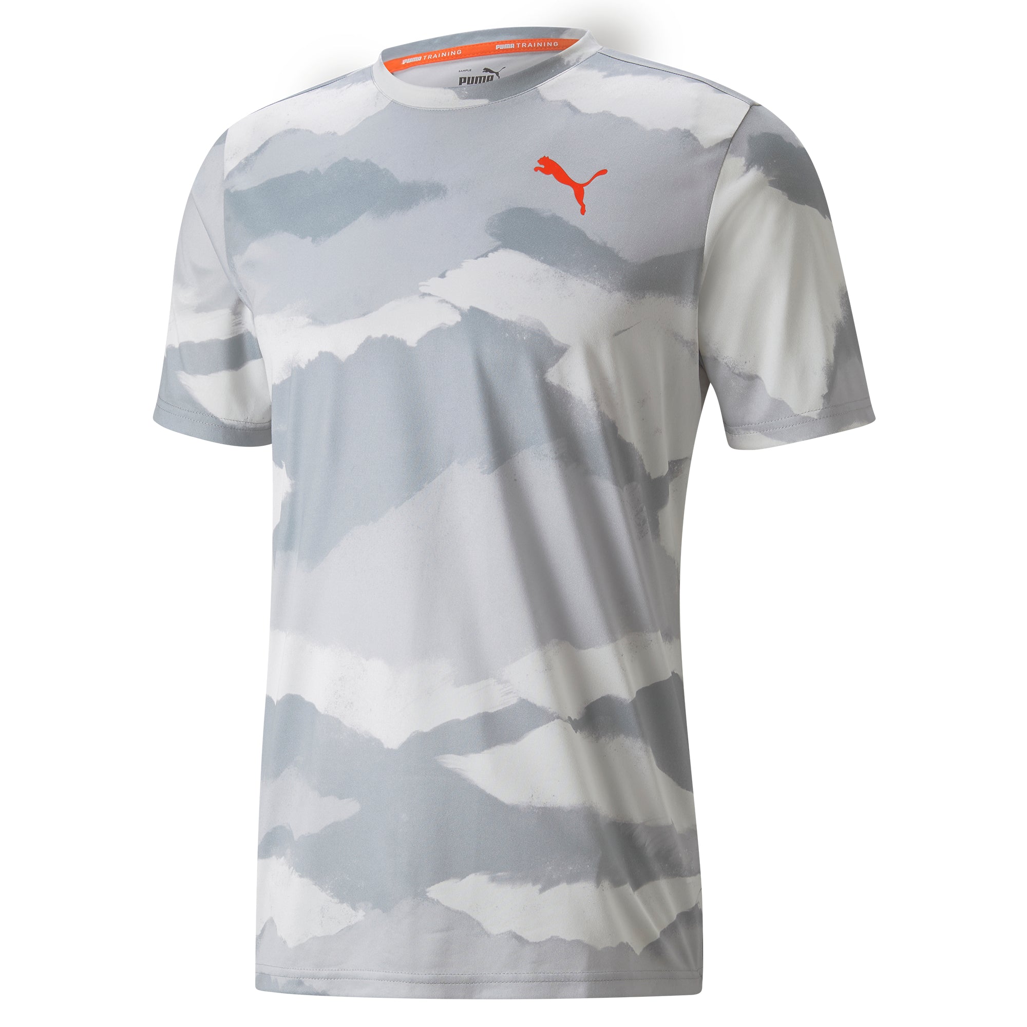 Mens Train Allover Printed Short Sleeve T-Shirt