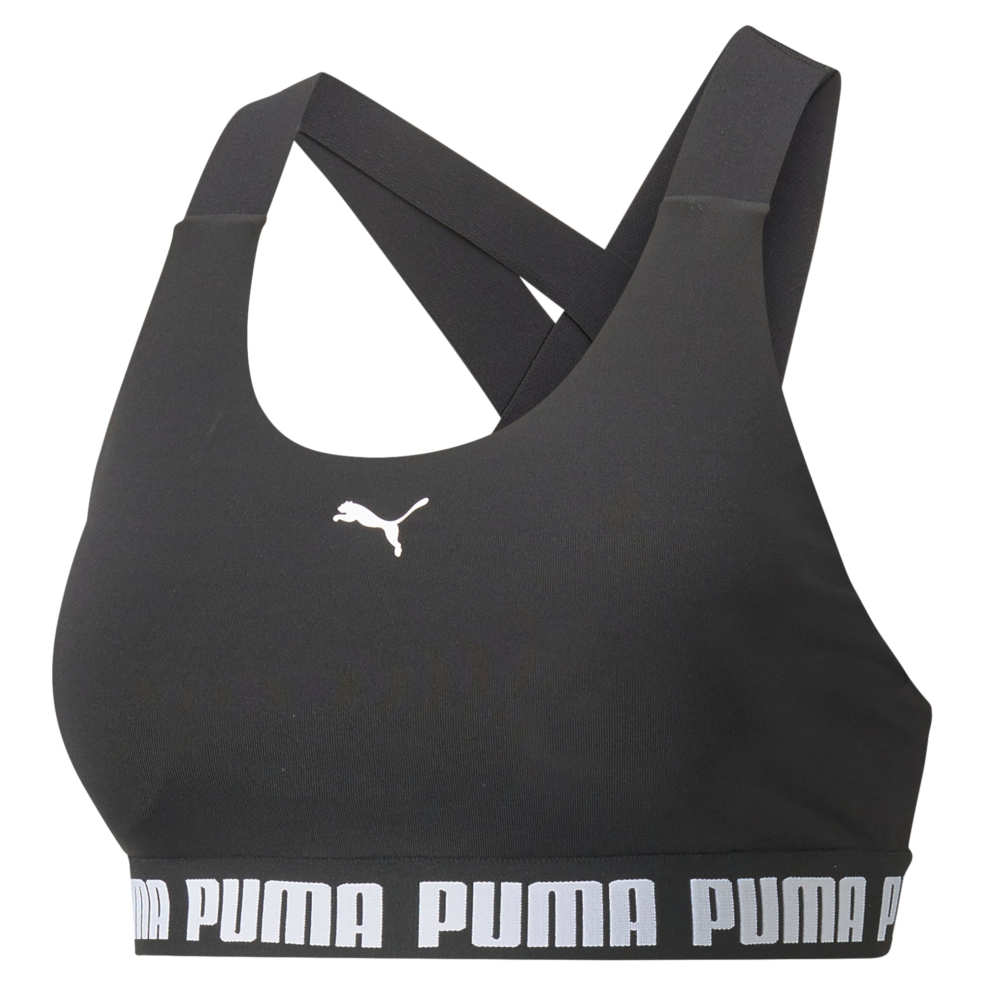 Womens Branded Waistband Medium Impact Sports Bra