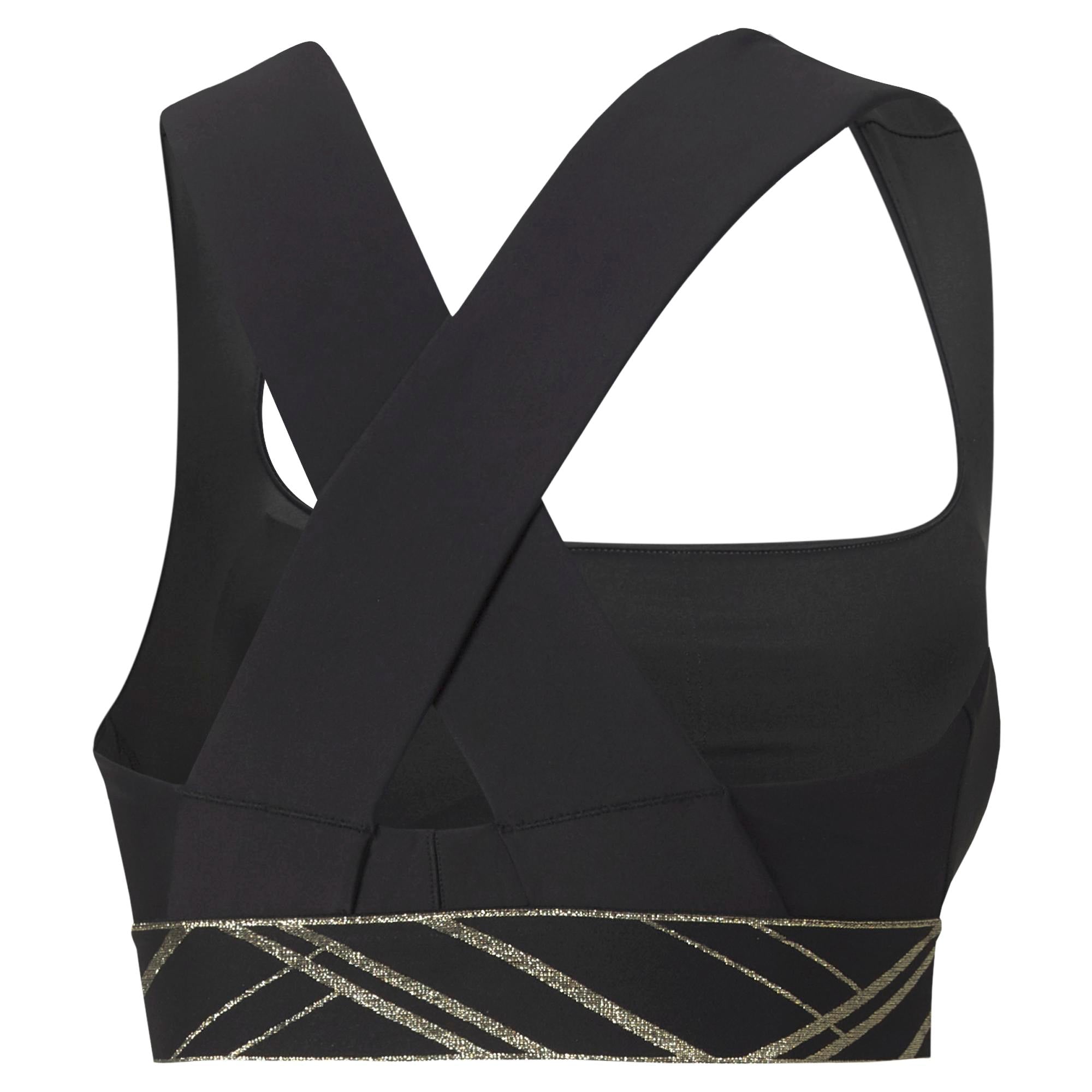 Womens Deco Glam Medium Impact Sports Bra
