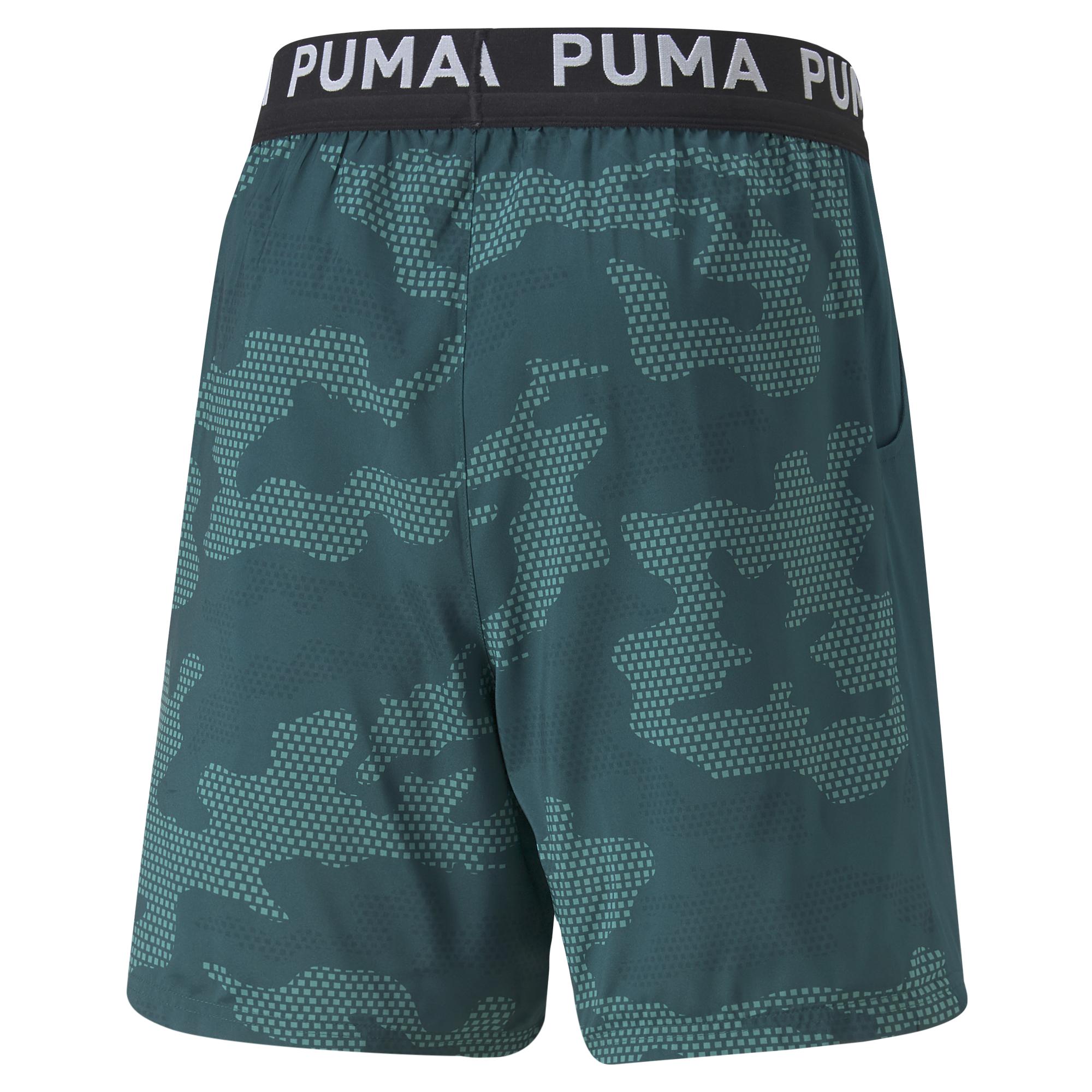 Mens Train Off Season Printed Short