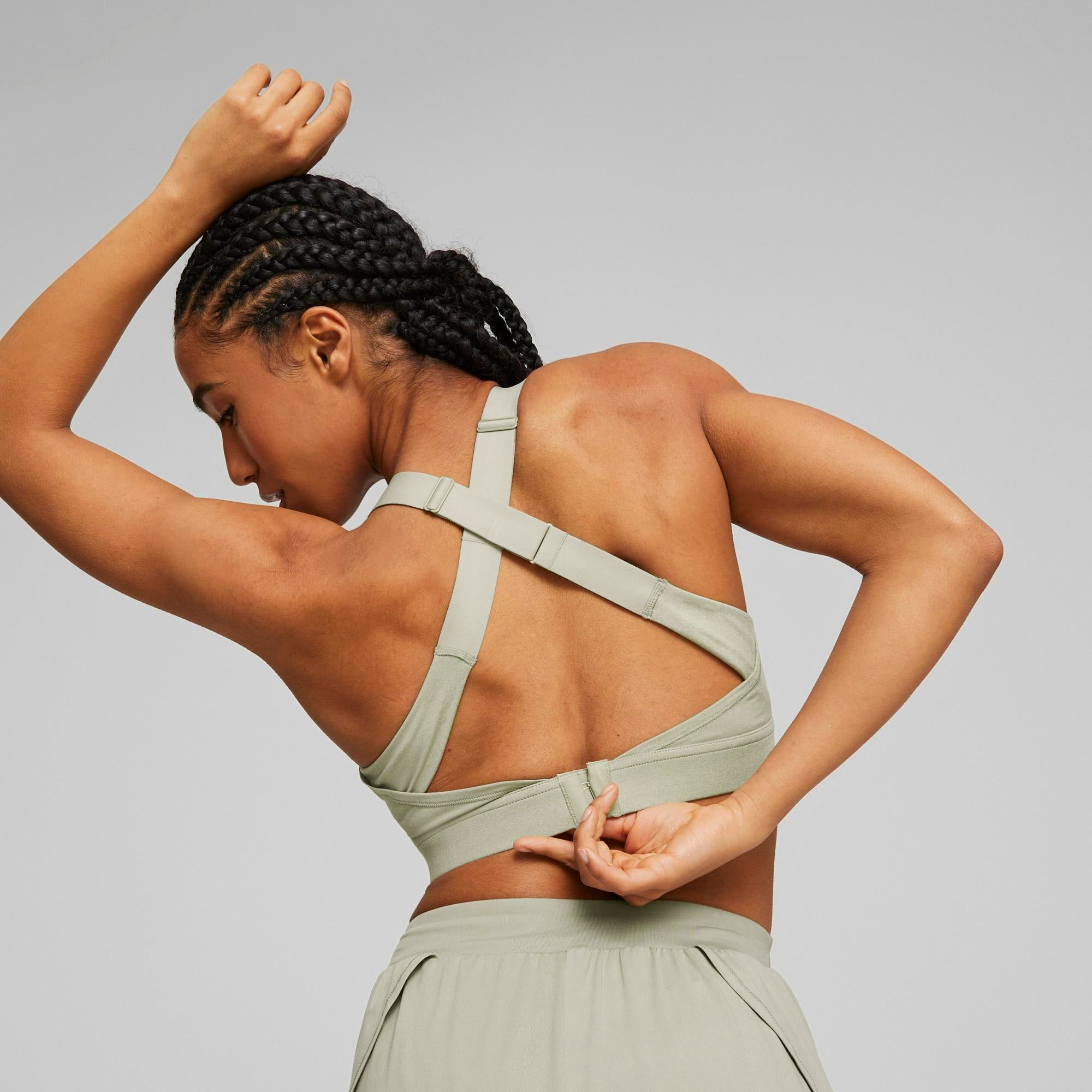 Womens Cross Over Medium Impact Sports Bra
