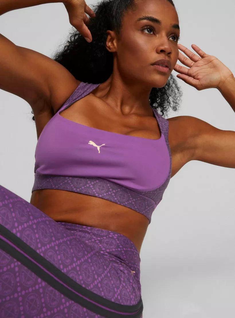 Womens Logo Love Medium Impact Sports Bra