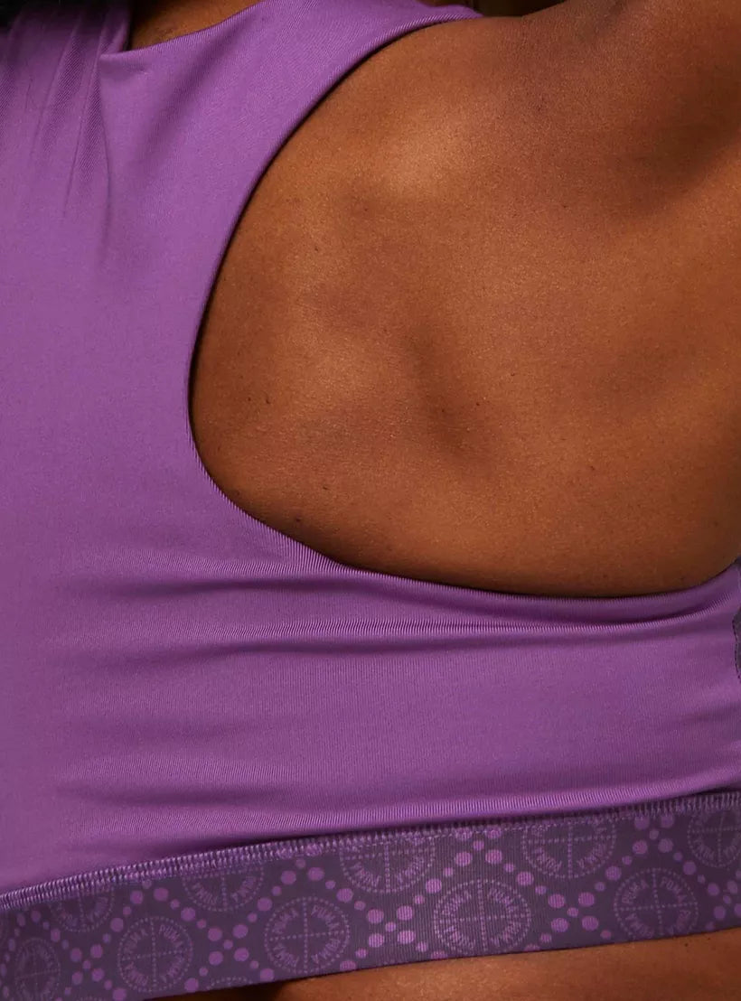 Womens Logo Love Medium Impact Sports Bra