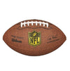 كرة ميني جيم رياضة كرة القدم الامريكية مع شعار الرابطة الوطنية لكرة القدم