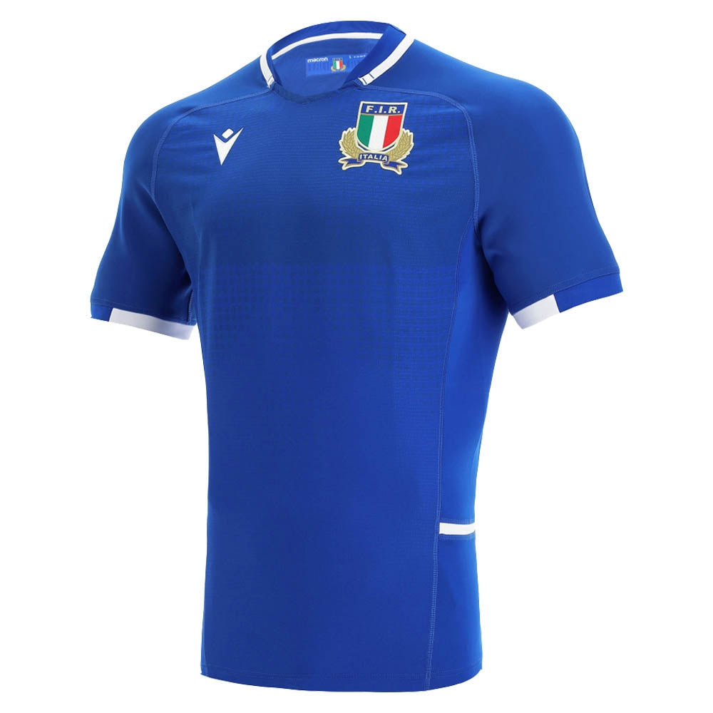 Mens Italy Rugby Home Replica Jersey 21/22