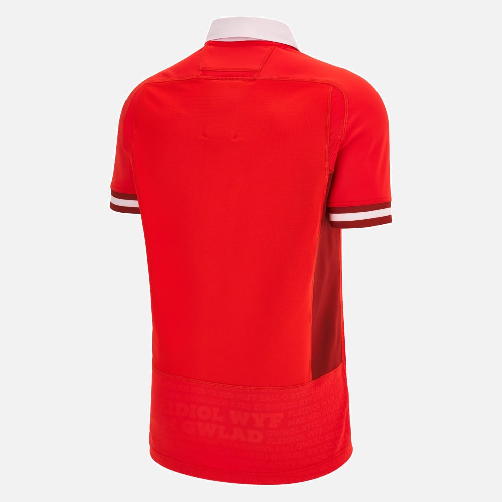 Mens Wales Rugby World Cup 2023 Home Authentic Jersey