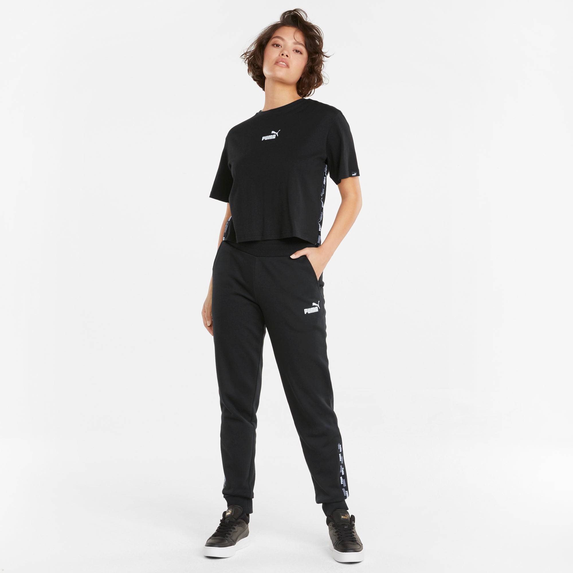 Womens Logo Cuff Pant