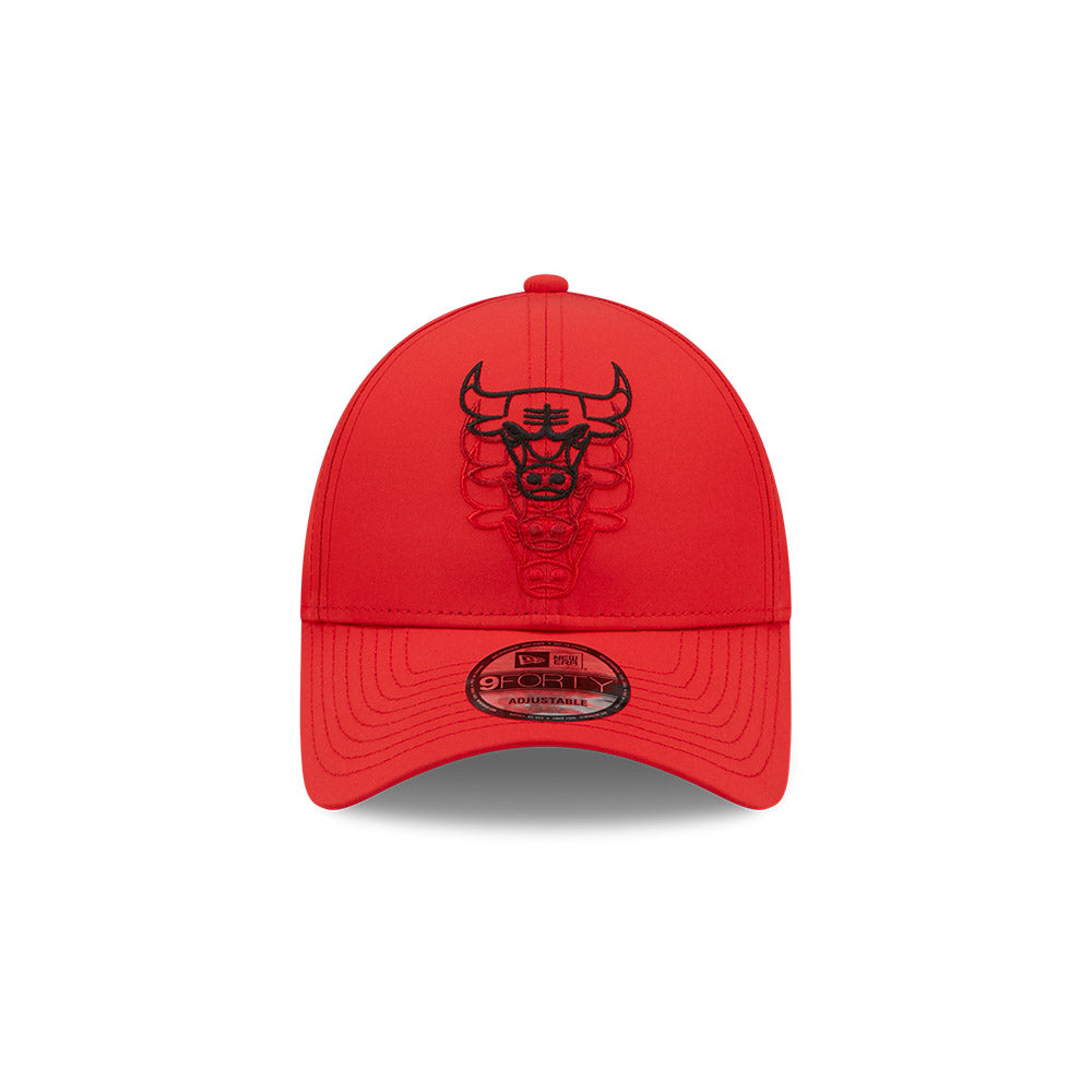 Unisex Chicago Bulls Stacked Logo 9FORTY Adjustable Cap