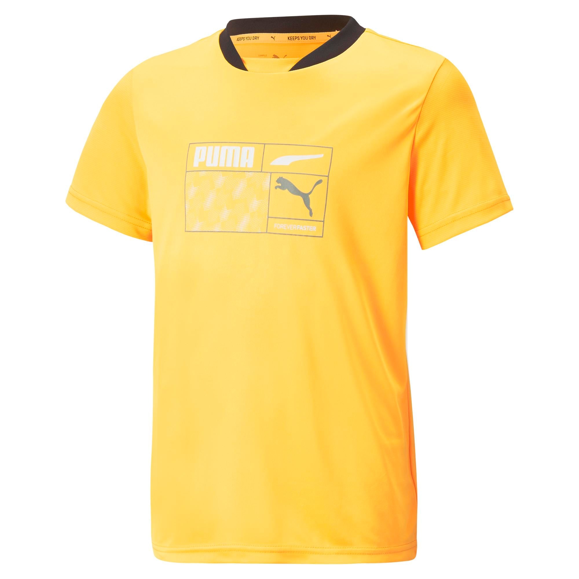 Boys Performance Active Sports Short Sleeve T-Shirt
