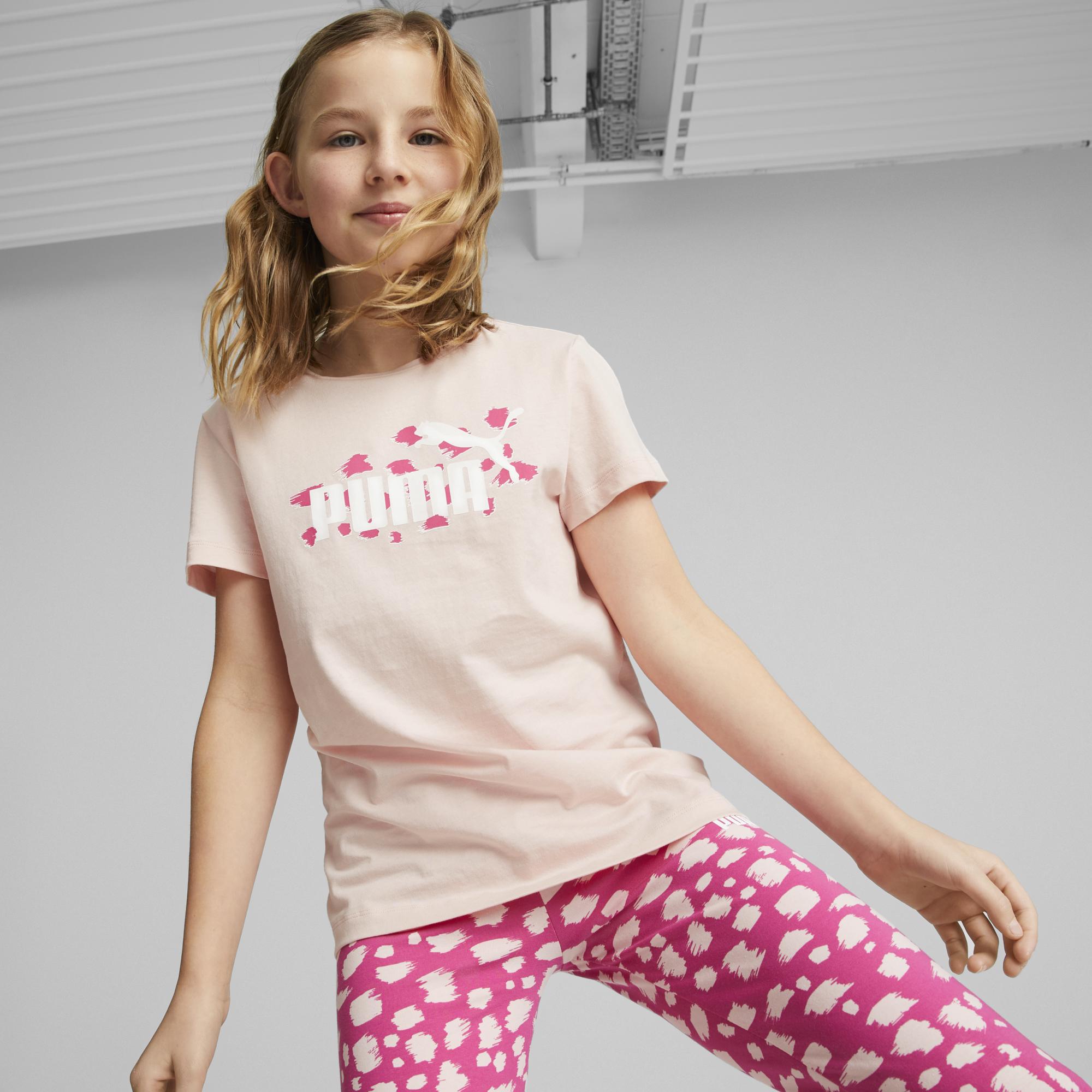 Girls Printed Short Sleeve T-Shirt