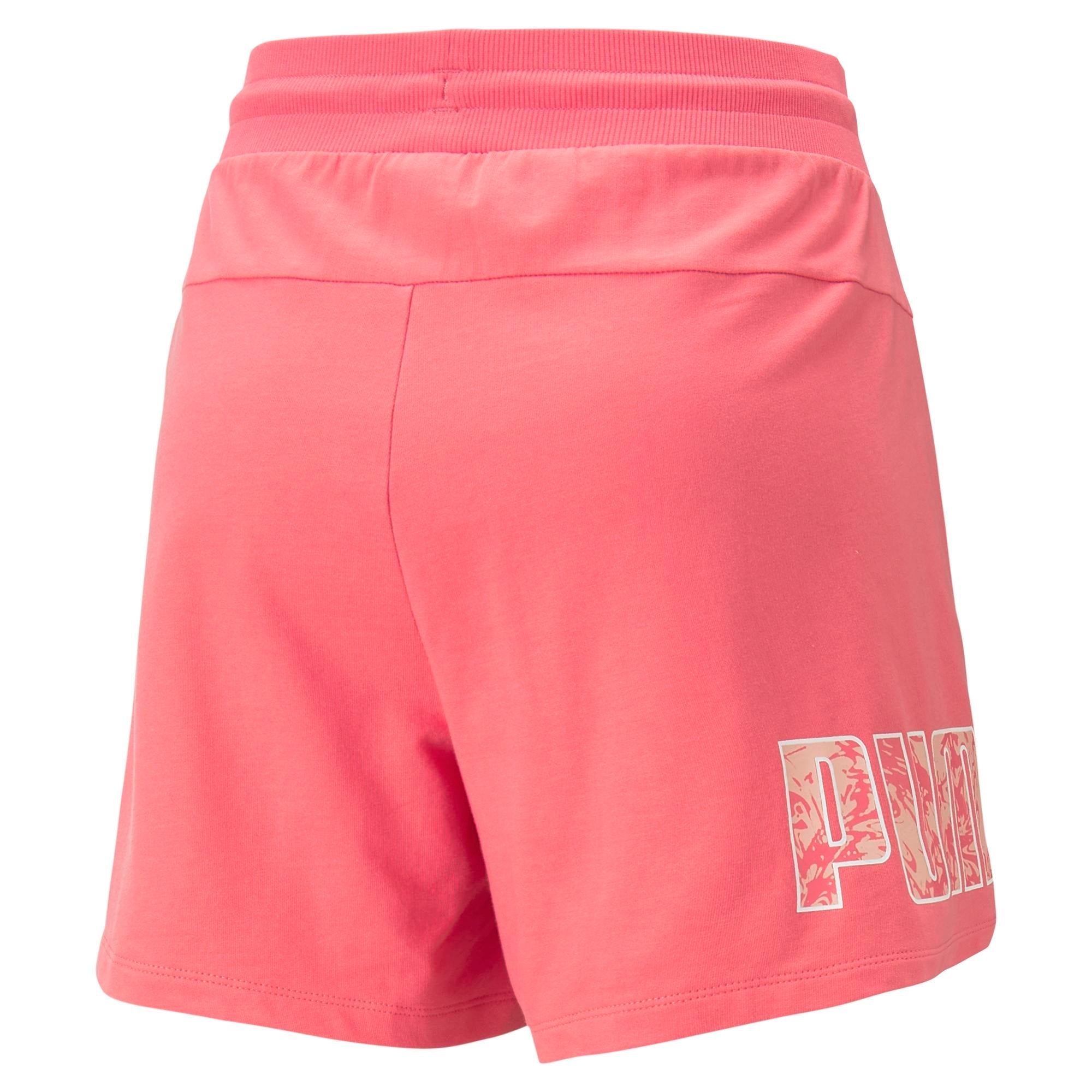 Womens Power Logo Shorts