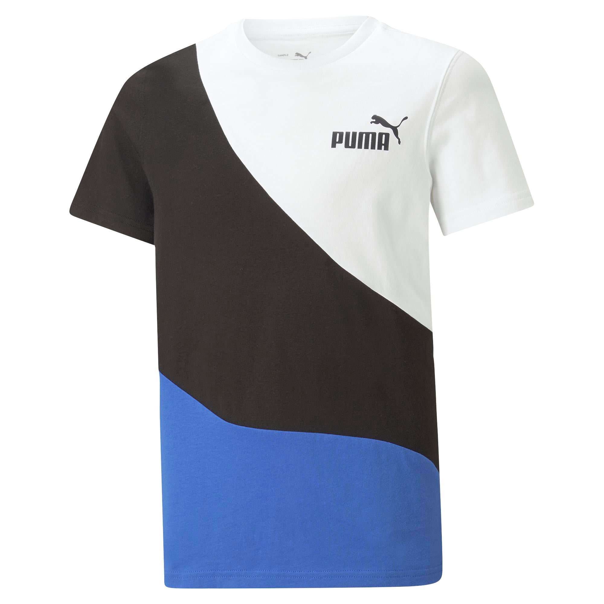 Boys Power Cat Short Sleeve T-Shirt
