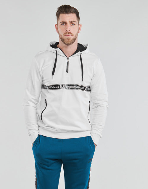 Mens Train Logo Series Tape Hooded Full Zip Jacket