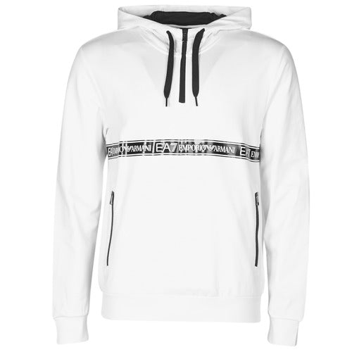 Mens Train Logo Series Tape Hooded Full Zip Jacket
