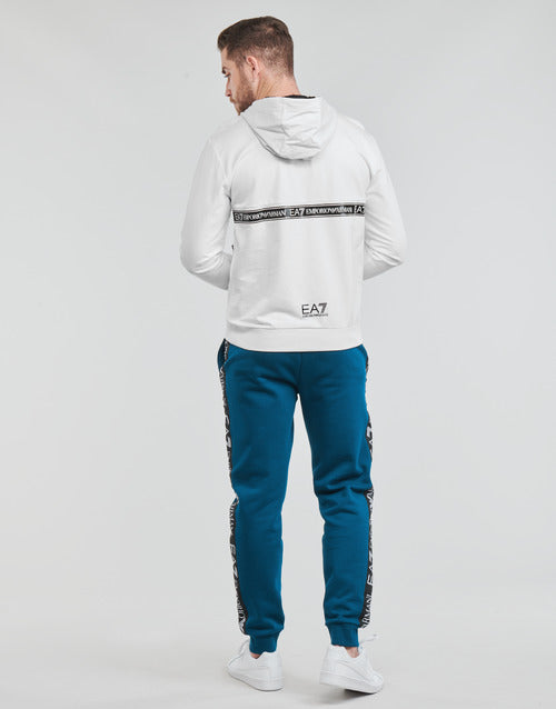 Mens Train Logo Series Tape Hooded Full Zip Jacket