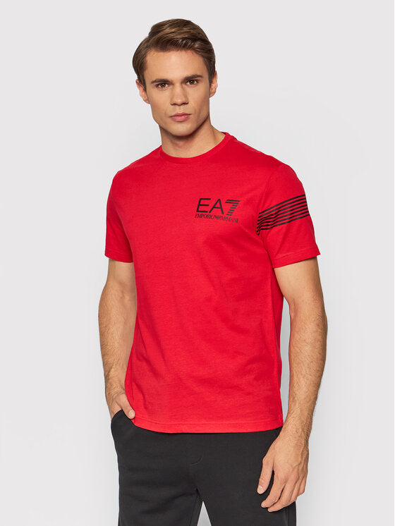 Mens Train 7 Lines Short Sleeve T-Shirt