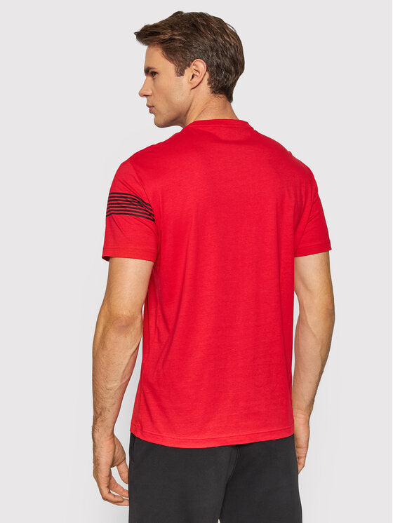 Mens Train 7 Lines Short Sleeve T-Shirt