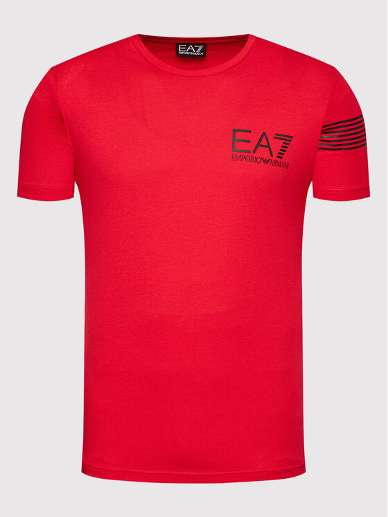 Mens Train 7 Lines Short Sleeve T-Shirt