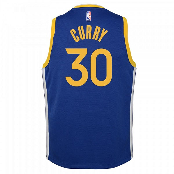 Junior Stephen Curry Golden State Warriors Swingman Icon Edition Jersey