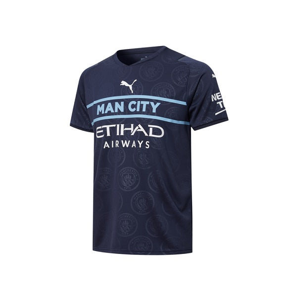 Mens Manchester City FC Third Replica Jersey 21/22
