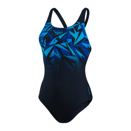 Womens Hyperboom Muscleback One Piece Swimsuit