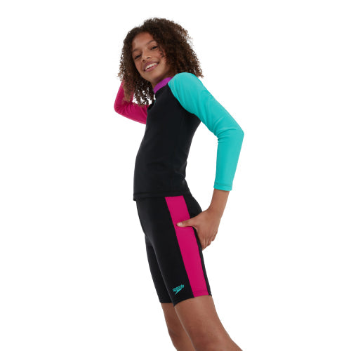 Girls Rashguard & Jammers Set