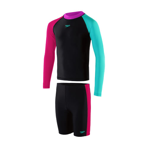 Girls Rashguard & Jammers Set