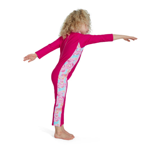 Girls Tots Long Sleeve Swimsuit