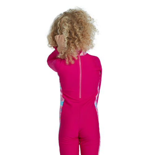 Girls Tots Long Sleeve Swimsuit