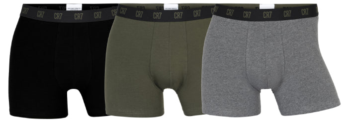 Mens 3 Pack Basic Trunk