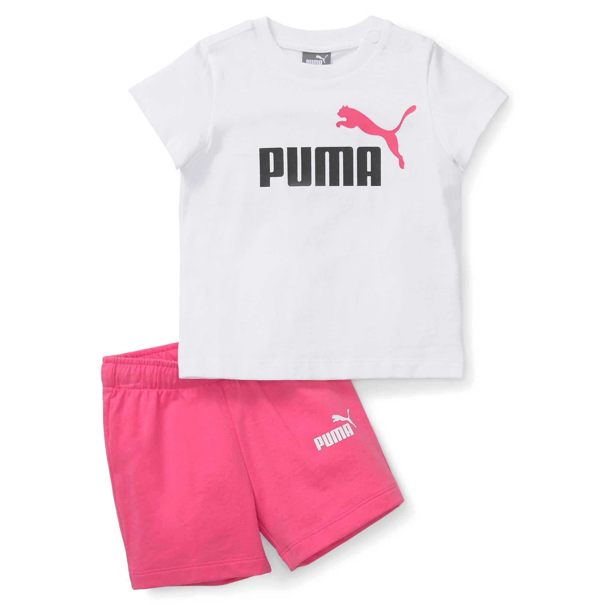 Girls Graphic Logo T-Shirt Short Set