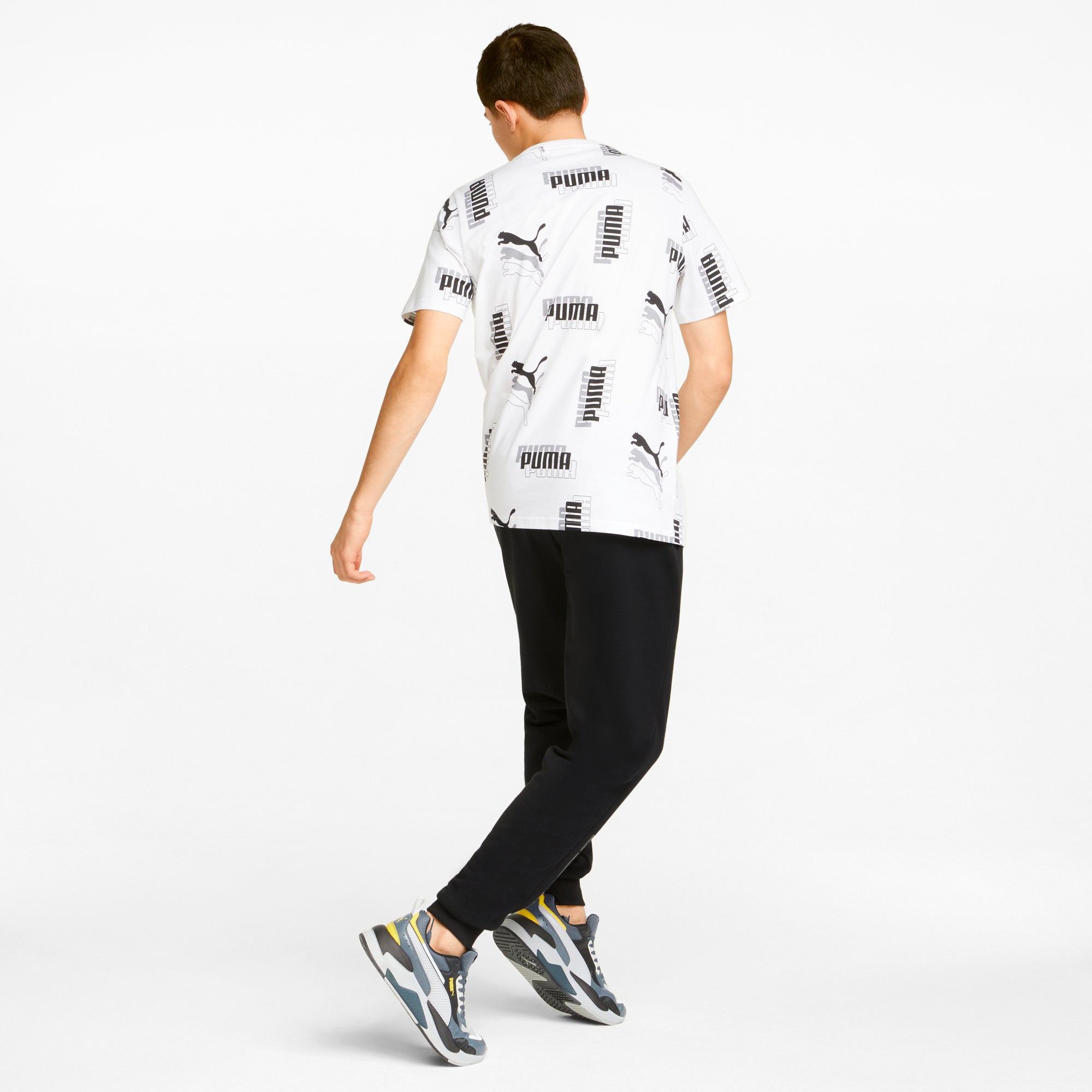 Mens Power Logo Terry Sweatpant