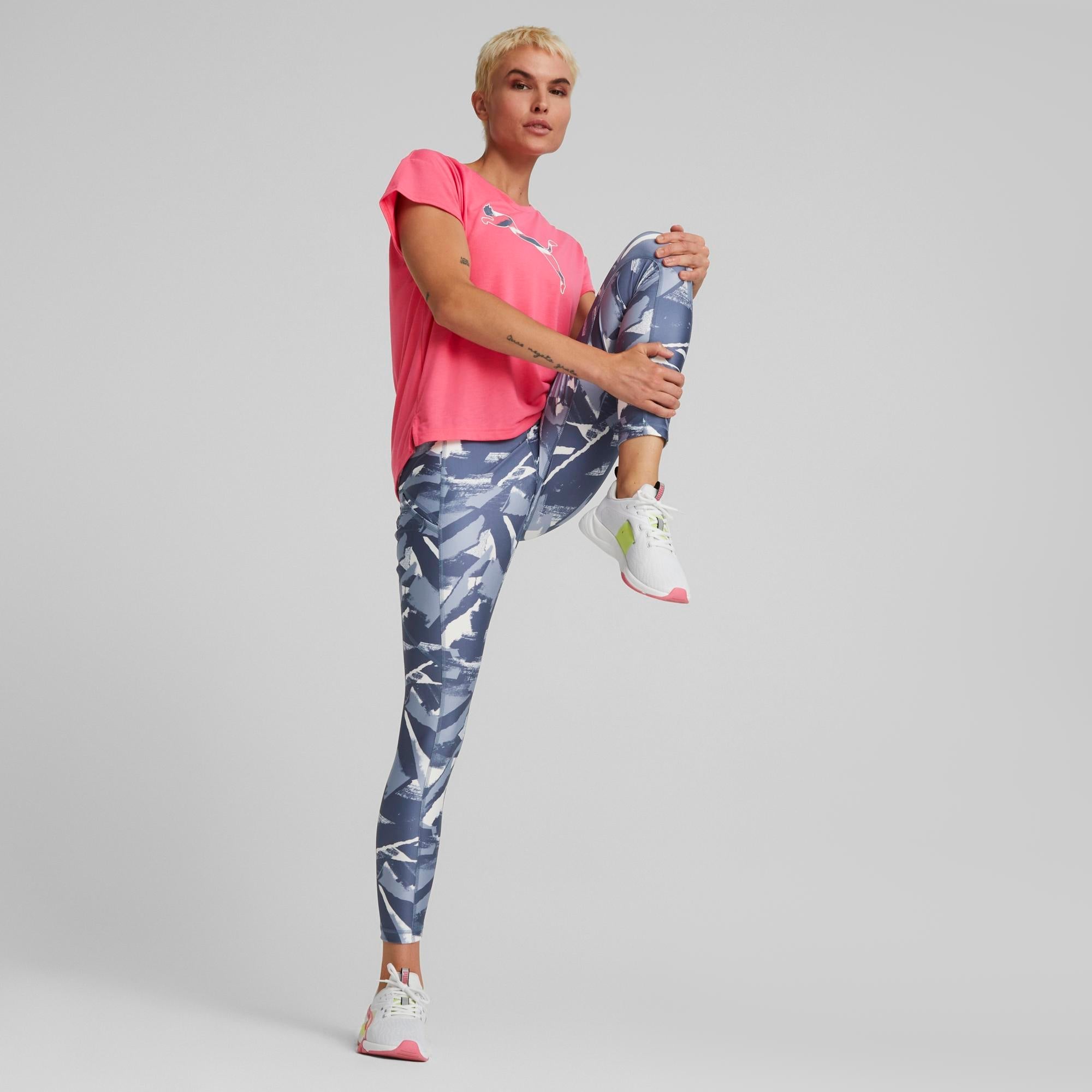 Womens All Over Print 7/8 Tight