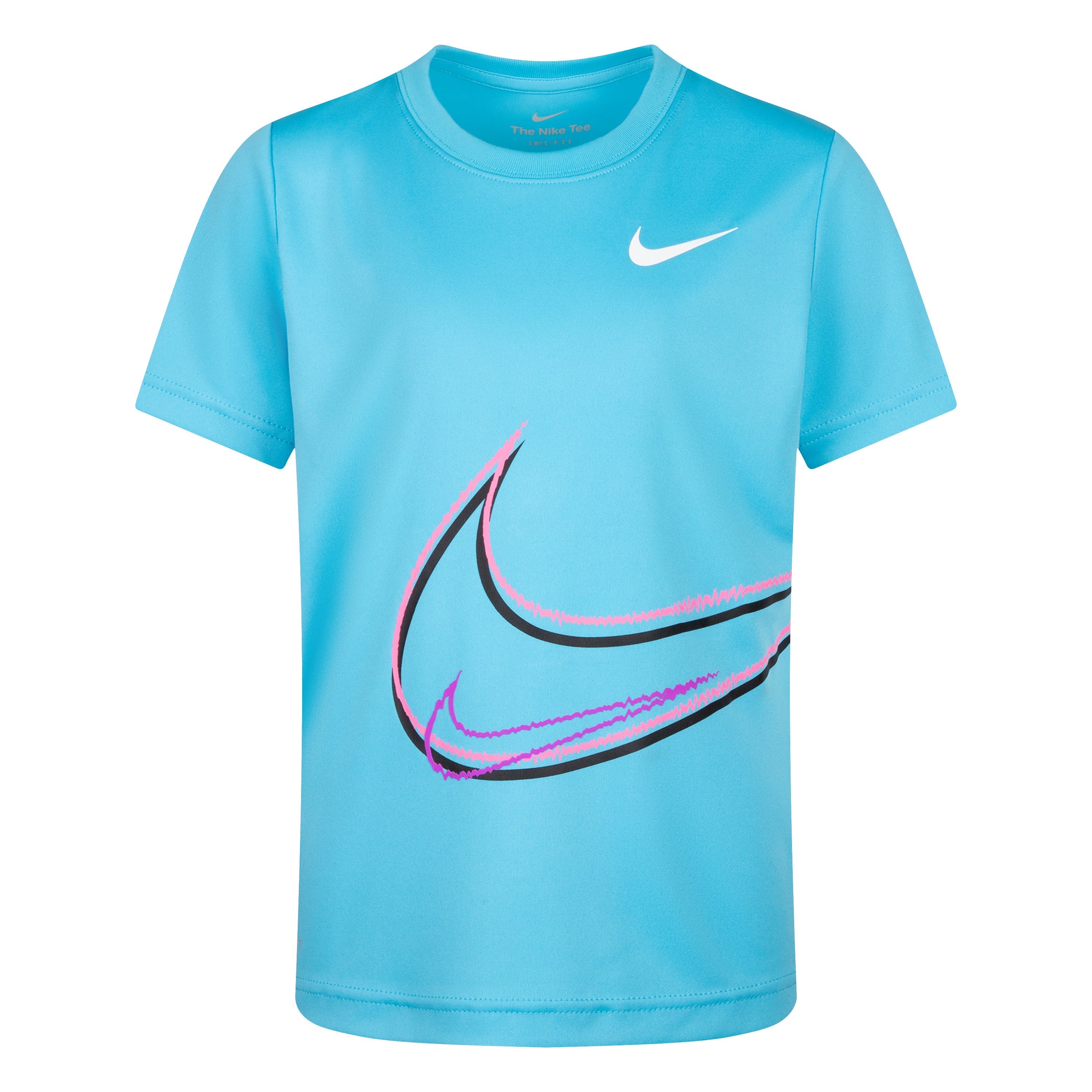 Boys Performance Swoosh Short Sleeve T-Shirt