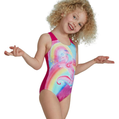 Girls One Piece Swimsuit