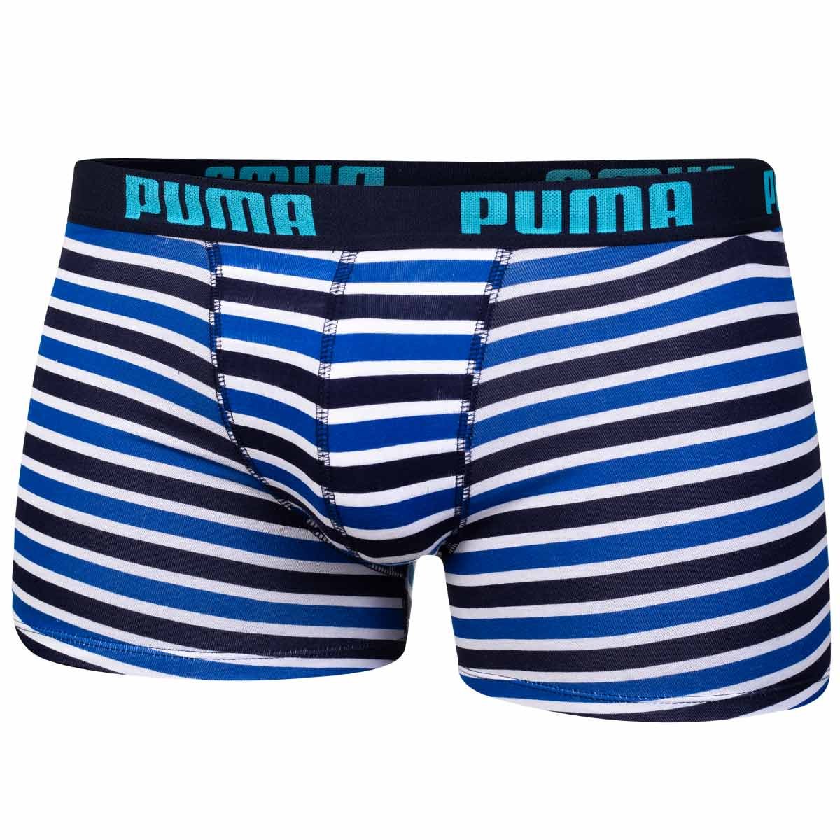 Boys 2 Pack Printed Stripe Boxer