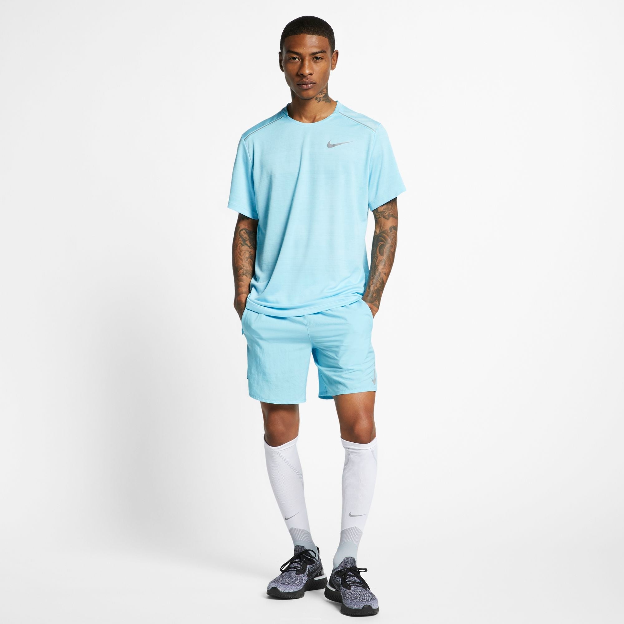 Mens Dri-Fit Miler Short Sleeve T-Shirt