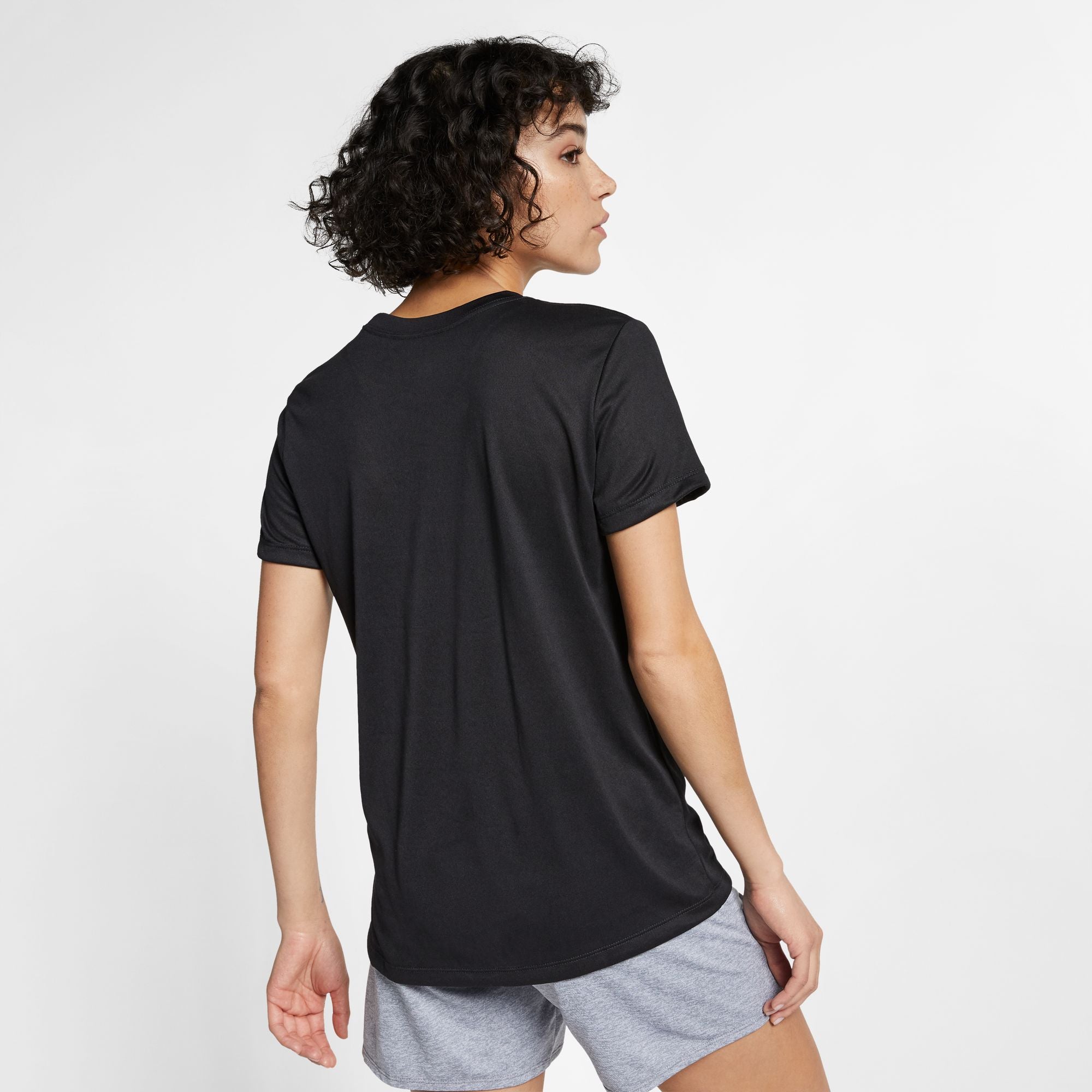Womens Dri-Fit Plain Short Sleeve T-Shirt