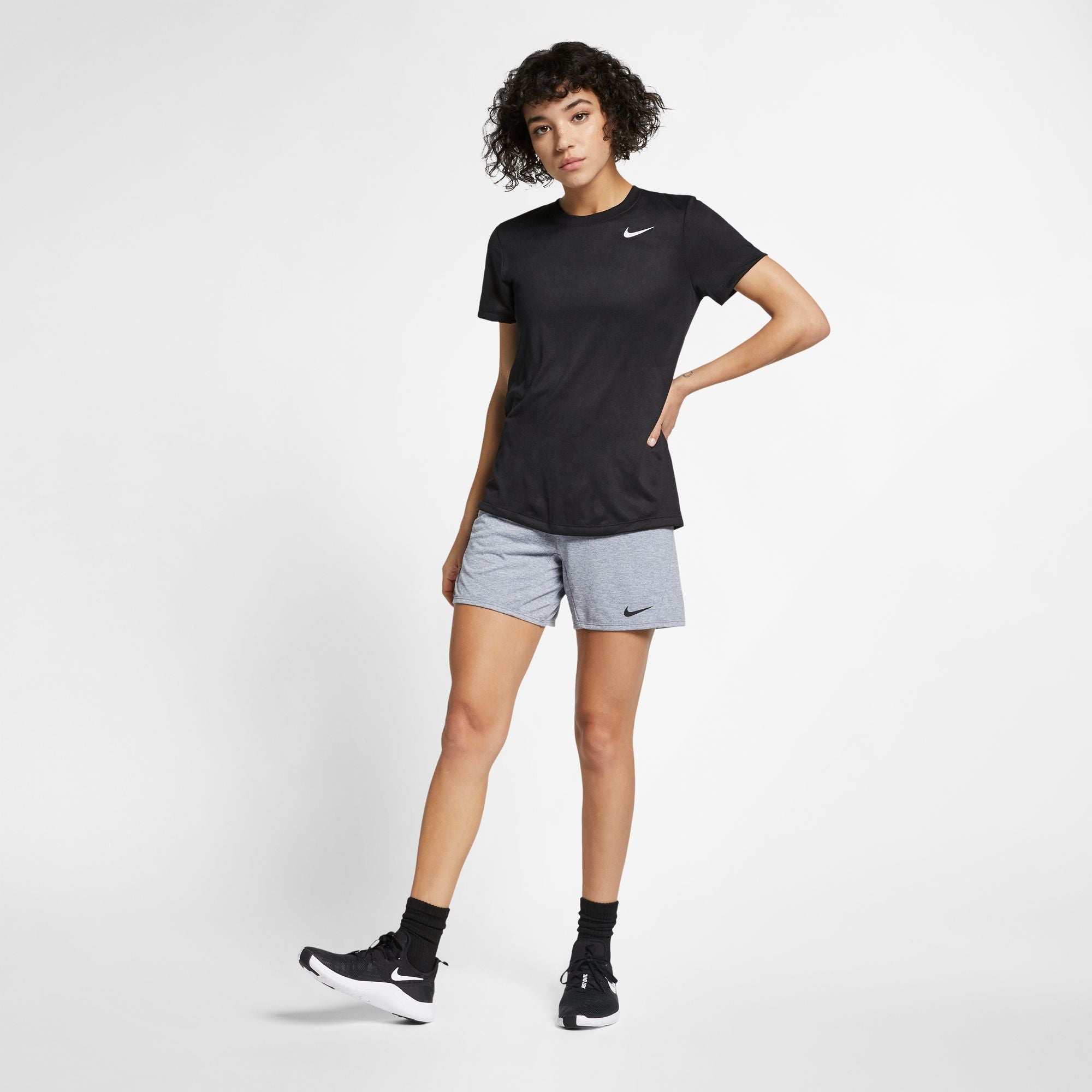 Womens Dri-Fit Plain Short Sleeve T-Shirt