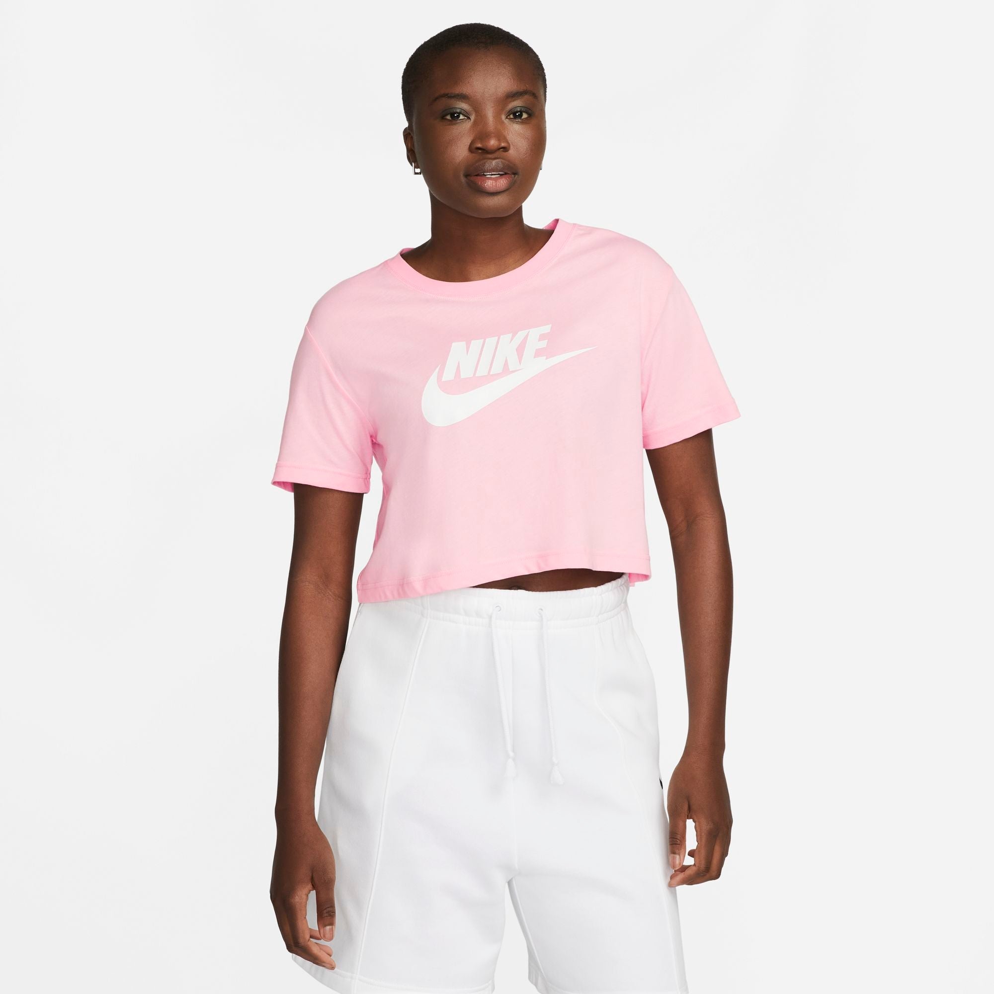 Womens Essential Future Crop Short Sleeve T-Shirt