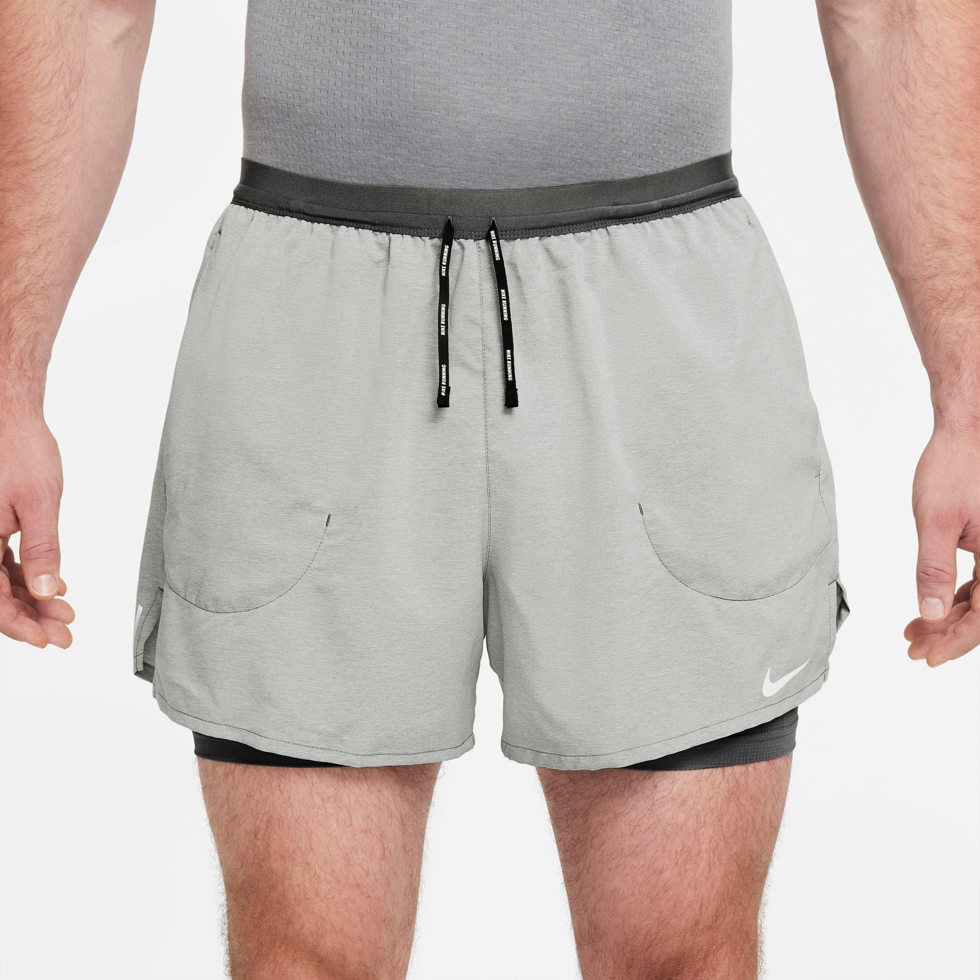 Mens Dri-Fit Flex Stride 5 Inch 2 In 1 Short